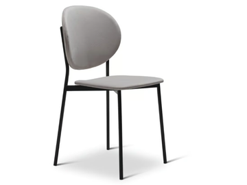 DAME METAL 364-M - Stackable steel chair with fabric seat by Origins 1971 - view 3